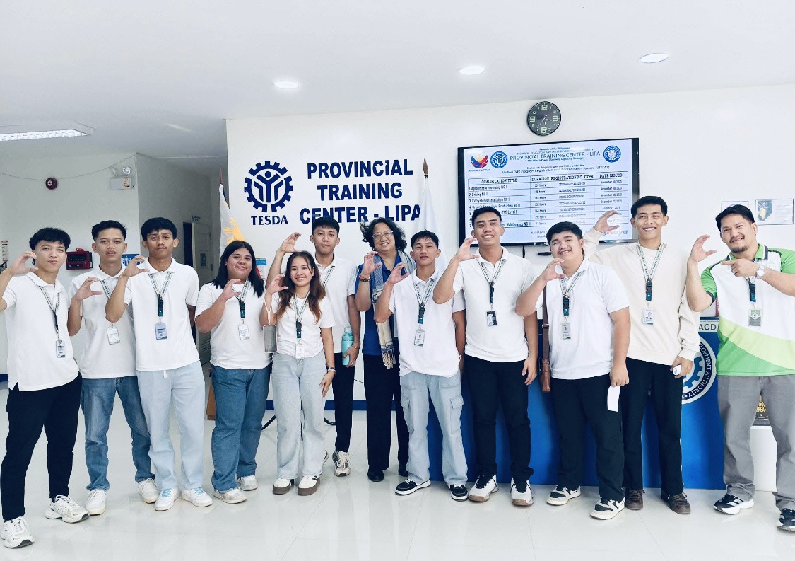 In TESDA Provincial Training Center - Lipa